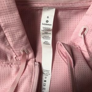 Lululemon pink windbreaker
